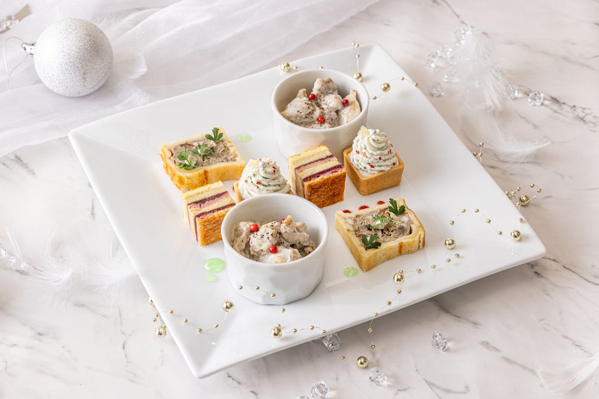 Savory Items of the 'Festive Afternoon Tea Set' Image