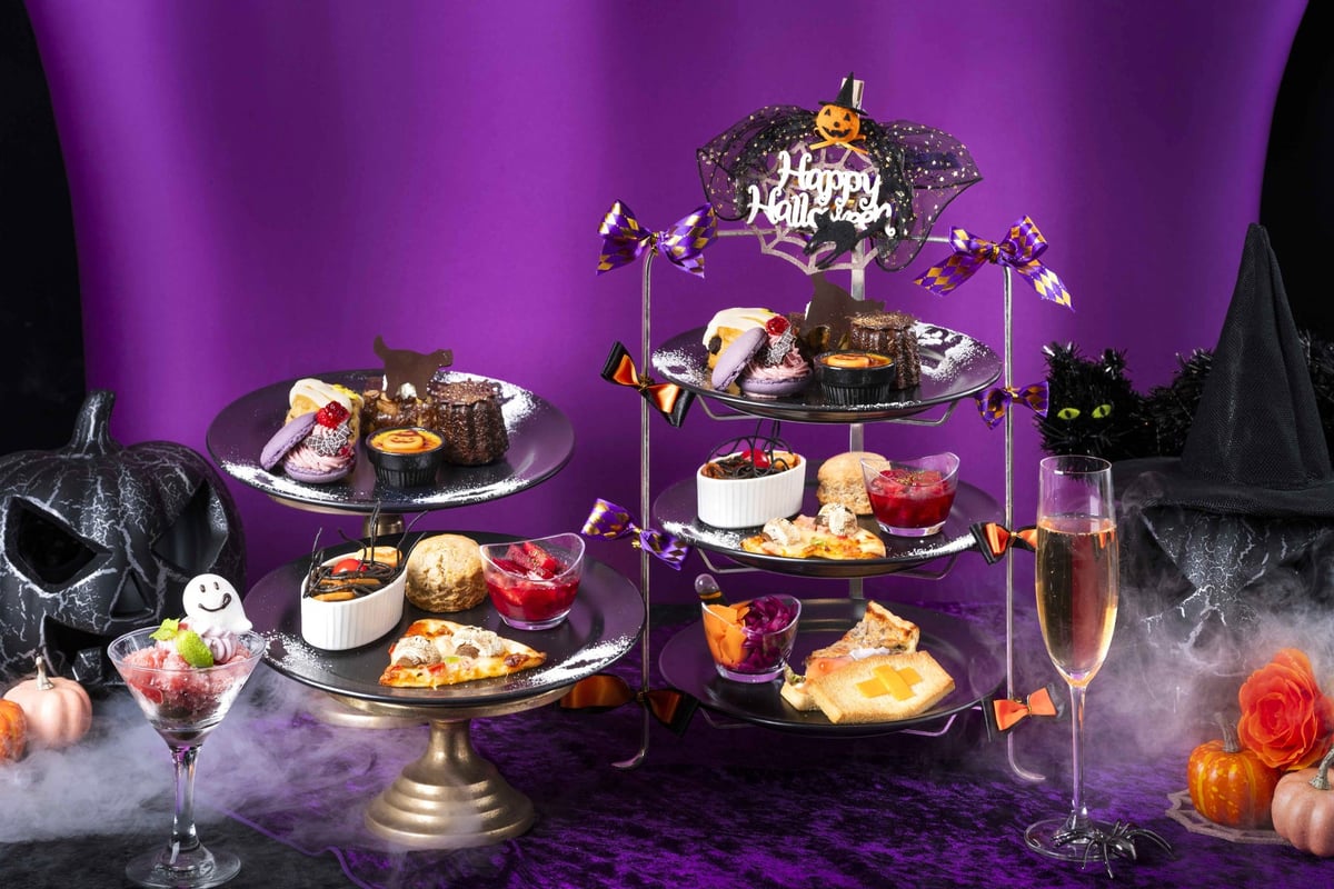 Seasonal Halloween Afternoon Tea at Colombin Harajuku Salon in Tokyo from Sept 16
