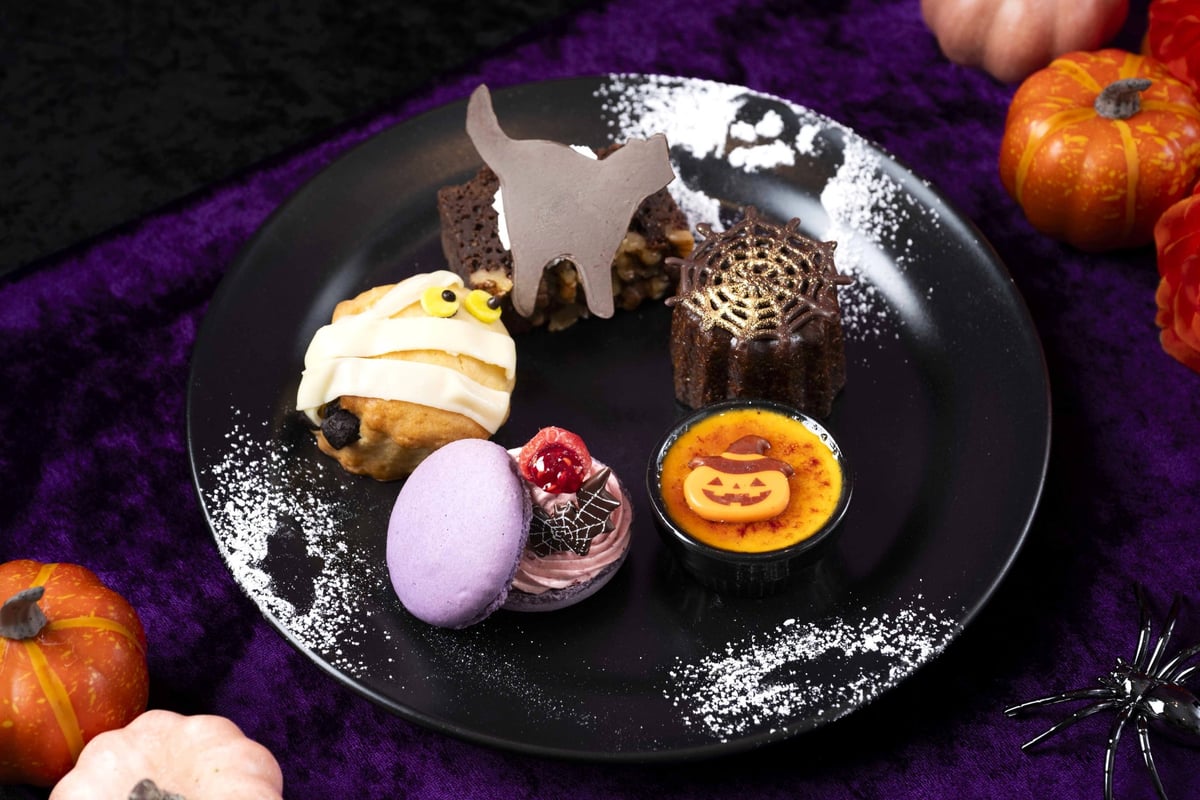 Seasonal Halloween Afternoon Tea at Colombin Harajuku Salon in Tokyo from Sept 16