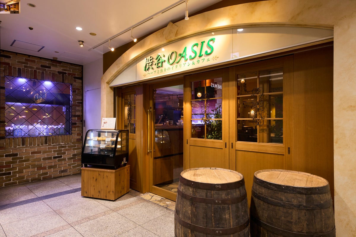 Shibuya OASIS Reopens in Tokyo With Fish-and-Herb Italian Menu From October 1