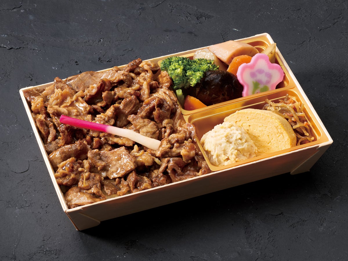 Shinagawa Limited Beef Shigure-ni Bento 1 box ¥1,800 / Nihonbashi Dashi-jo BENTO