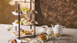 Seasonal Shine Muscat Afternoon Tea at Four Seasons Hotel Osaka from ¥8,800