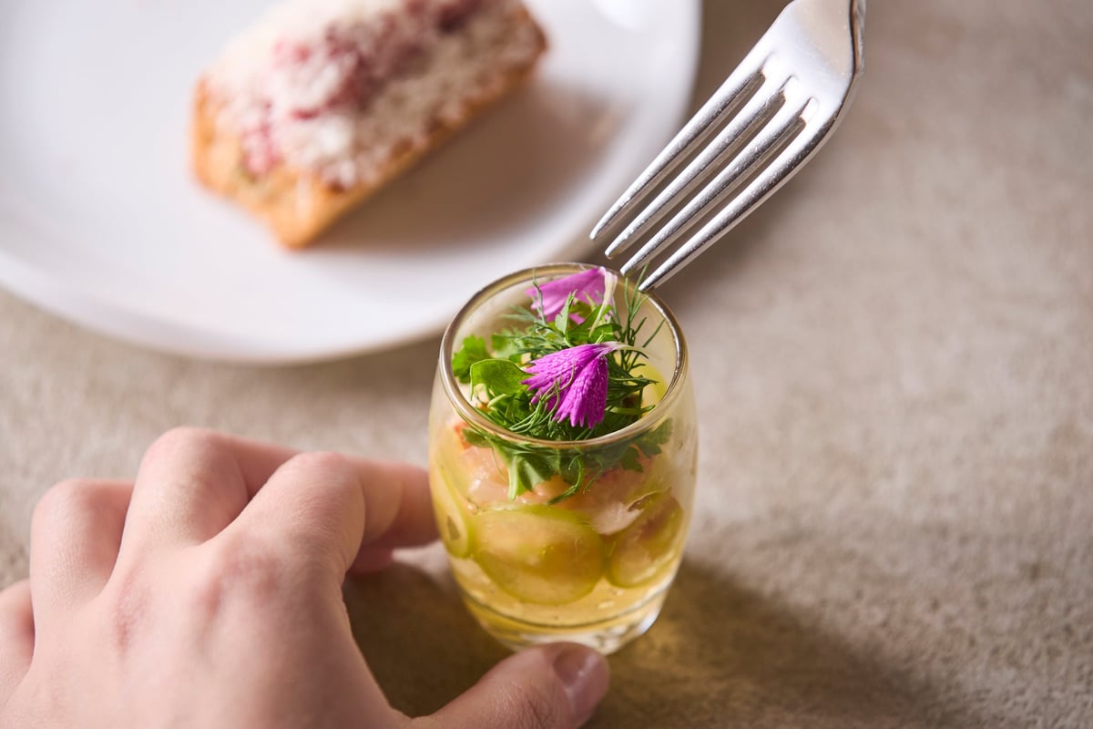 Spice-scented Savarin