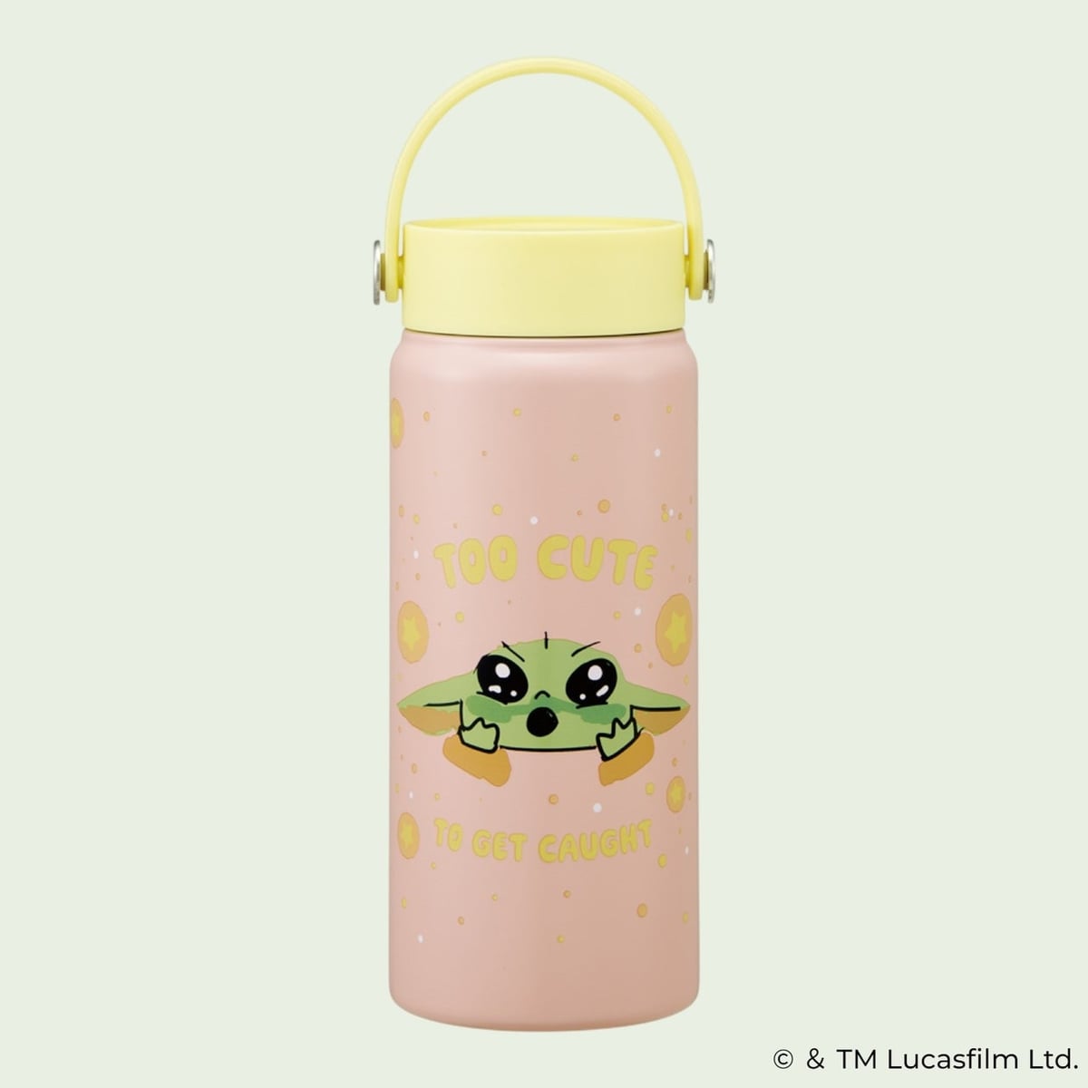 Skater Releases Grogu Stainless Steel Mug Bottle with Soft Handle in Japan