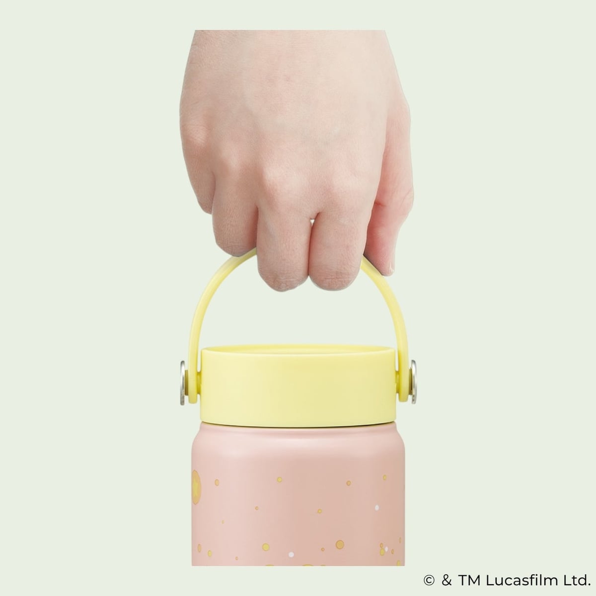 Skater Releases Grogu Stainless Steel Mug Bottle with Soft Handle in Japan