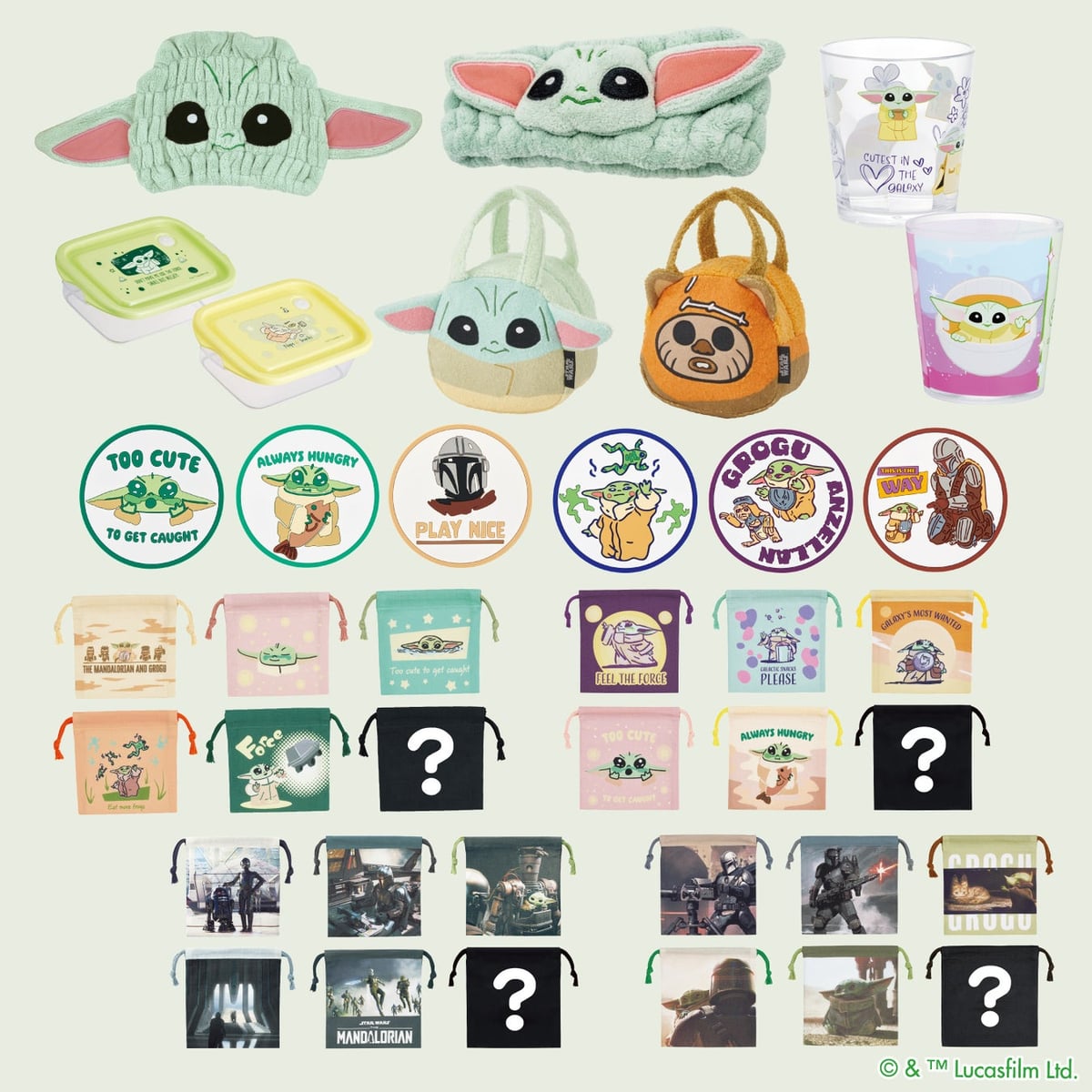 Skater Launches Star Wars Mandalorian & Grogu Items at JR Kyoto Isetan from ¥660