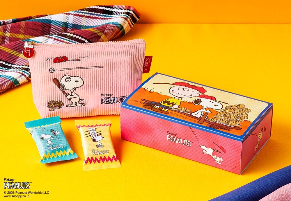 Snoopy x Sugar Butter Tree Collab Debuts ‘Mitsuimo Caramel Shitate’ in Tokyo