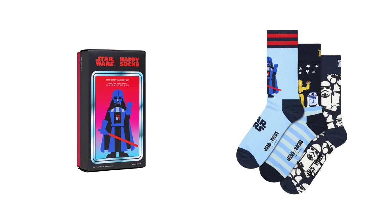 Star Wars™ Gift Box Crew Socks — ¥7,040 (tax included) for 3 pairs