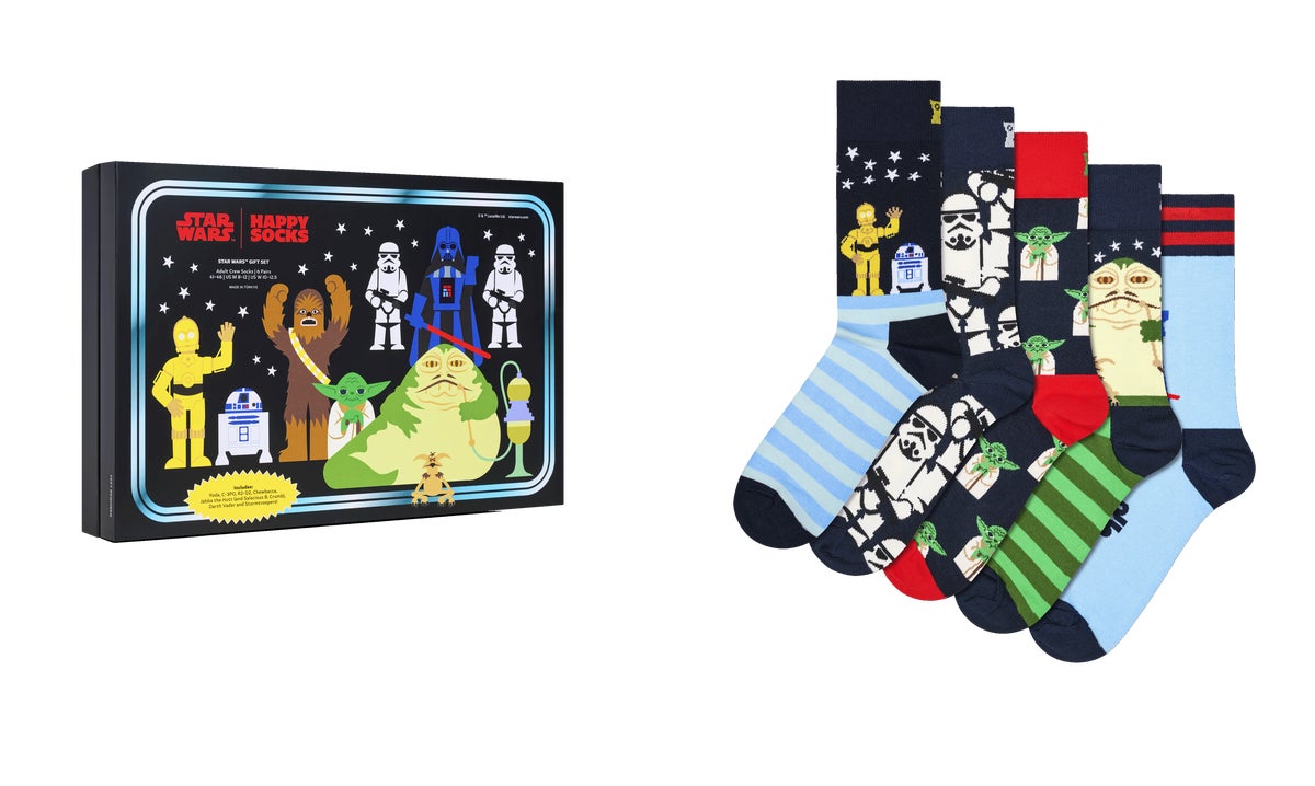 Star Wars™ Gift Box Crew Socks — ¥13,200 (tax included) for 6 pairs