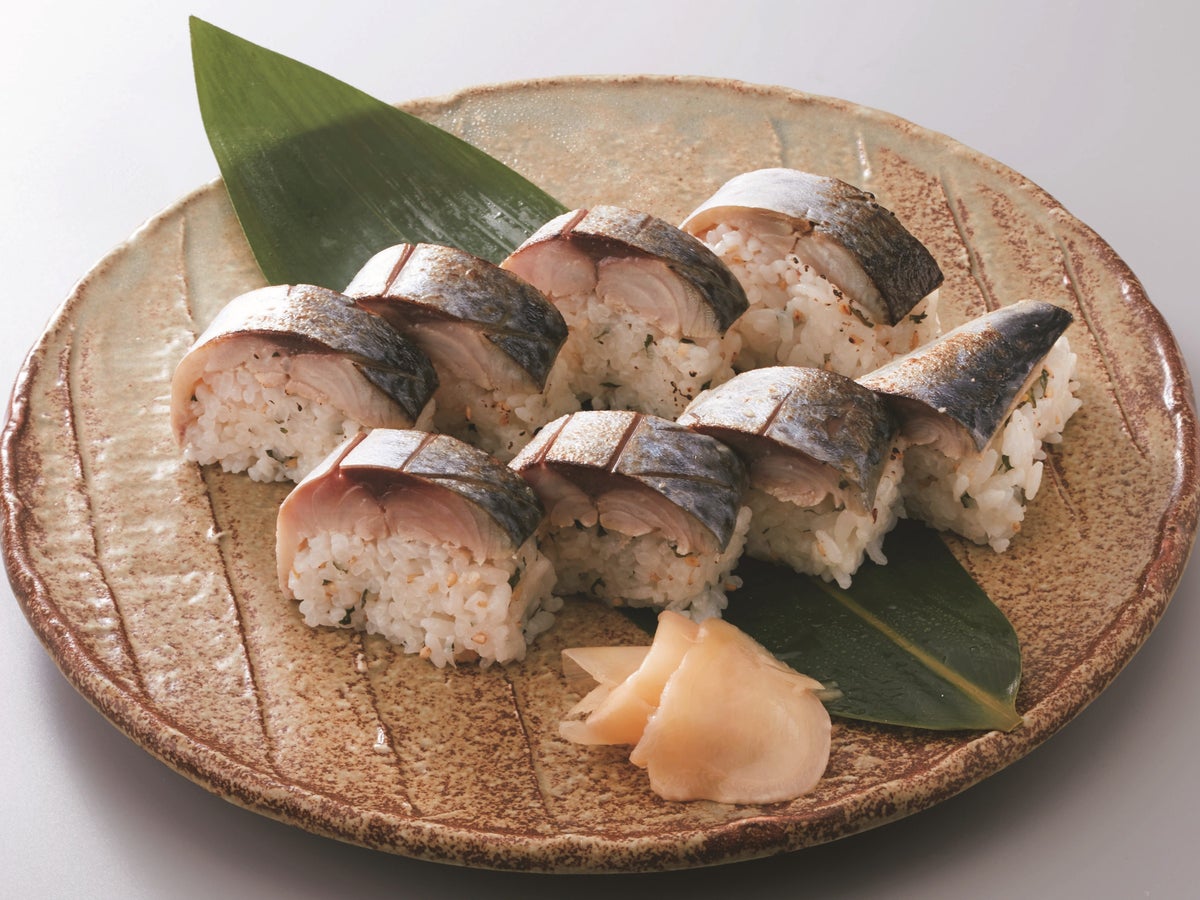 Aburi Shime Saba Stick Sushi