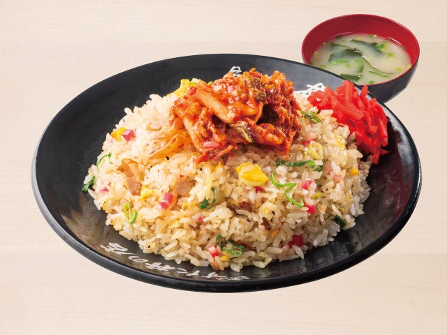 Enjoy our signature dishes, including the Tempura Shinmi Sutadon for ¥891 (tax included ¥980), and a variety of flavorful fried rice options. Try the classic Chahan for ¥846 (tax included ¥930), or indulge in the Stamina Chahan with garlic-yaki and egg yolk for ¥1,209 (tax included ¥1,330). For a savory twist, the Karaage Chahan with two pieces of stamina fried chicken is available for ¥1,028 (tax included ¥1,130), and the Tamago-yaki topped with egg yolk for ¥937 (tax included ¥1,030). Spicy Kimchi Chahan is also offered at ¥937 (tax included ¥1,030). Pair these with a Ramen Set, which includes your choice of main dish plus ¥355 (tax included ¥390).