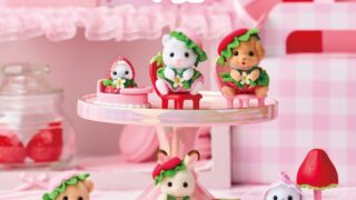 Limited-Quantity Sylvanian Families Baby Furniture Collection -Strawberry- at Lawson Japan October 3