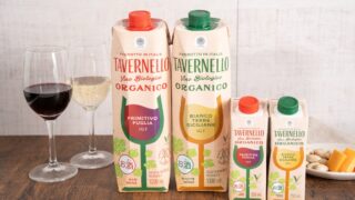 No.1 Tavernello Organico Debuts in Paper Packs at FamilyMart Japan From October 6
