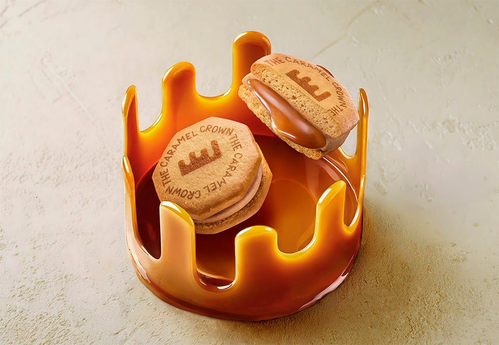 ¥994 Butter Caramel Sand Debuts at THE CARAMEL CROWN in Kobe, Japan