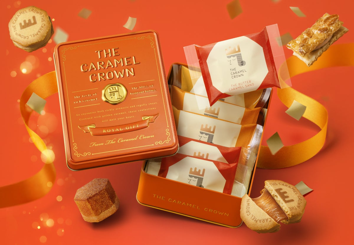 ¥994 Butter Caramel Sand Debuts at THE CARAMEL CROWN in Kobe, Japan