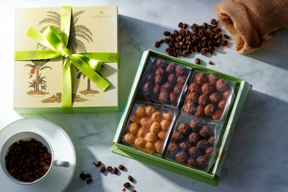 Limited-Run Macadamia Nut Chocolate Kona Coffee Blend at The Kahala Yokohama