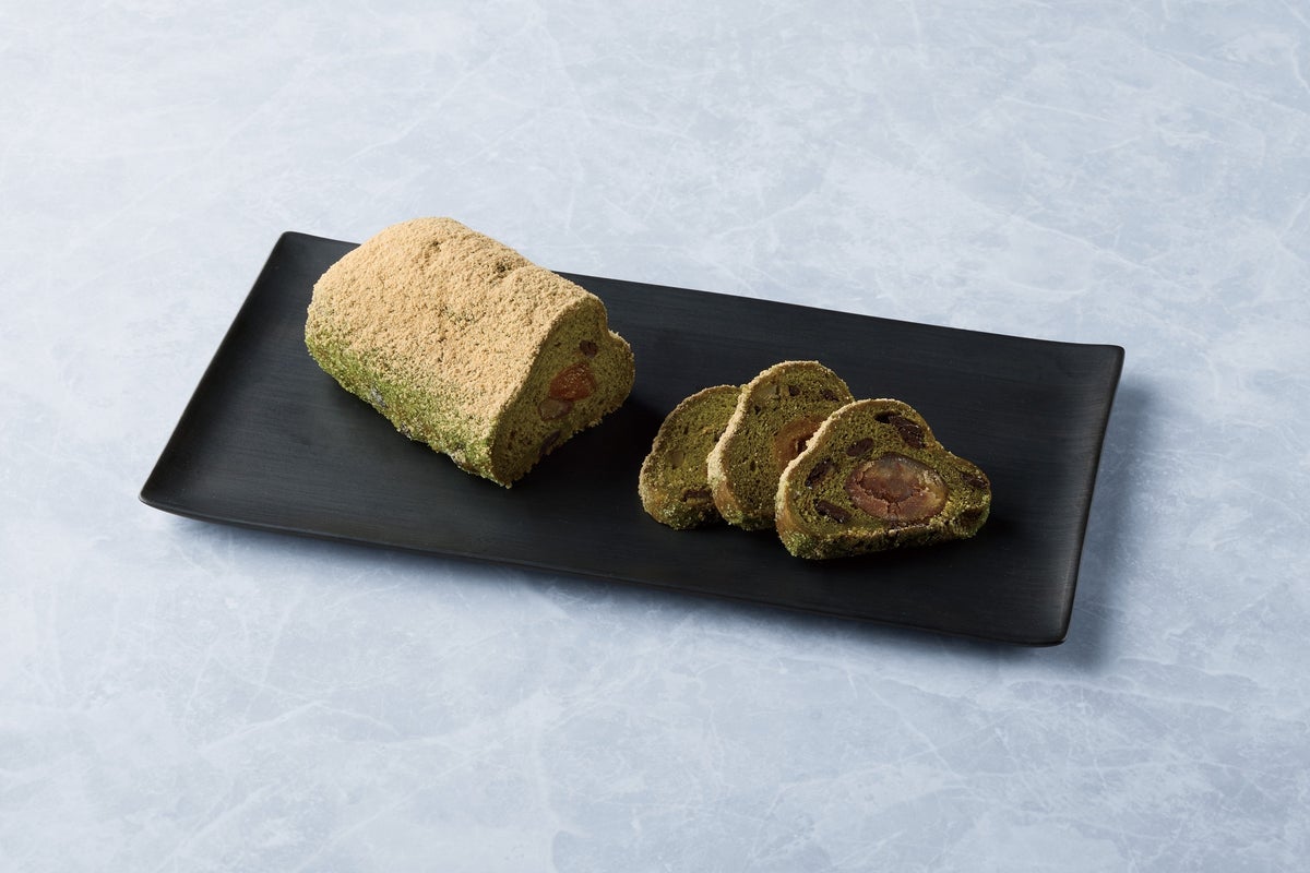Chestnut and Matcha Stollen