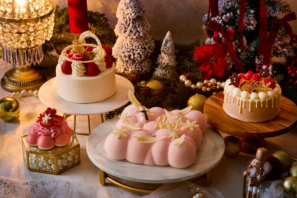 Four Limited Christmas Cakes Debut at The Strings Omotesando in Tokyo