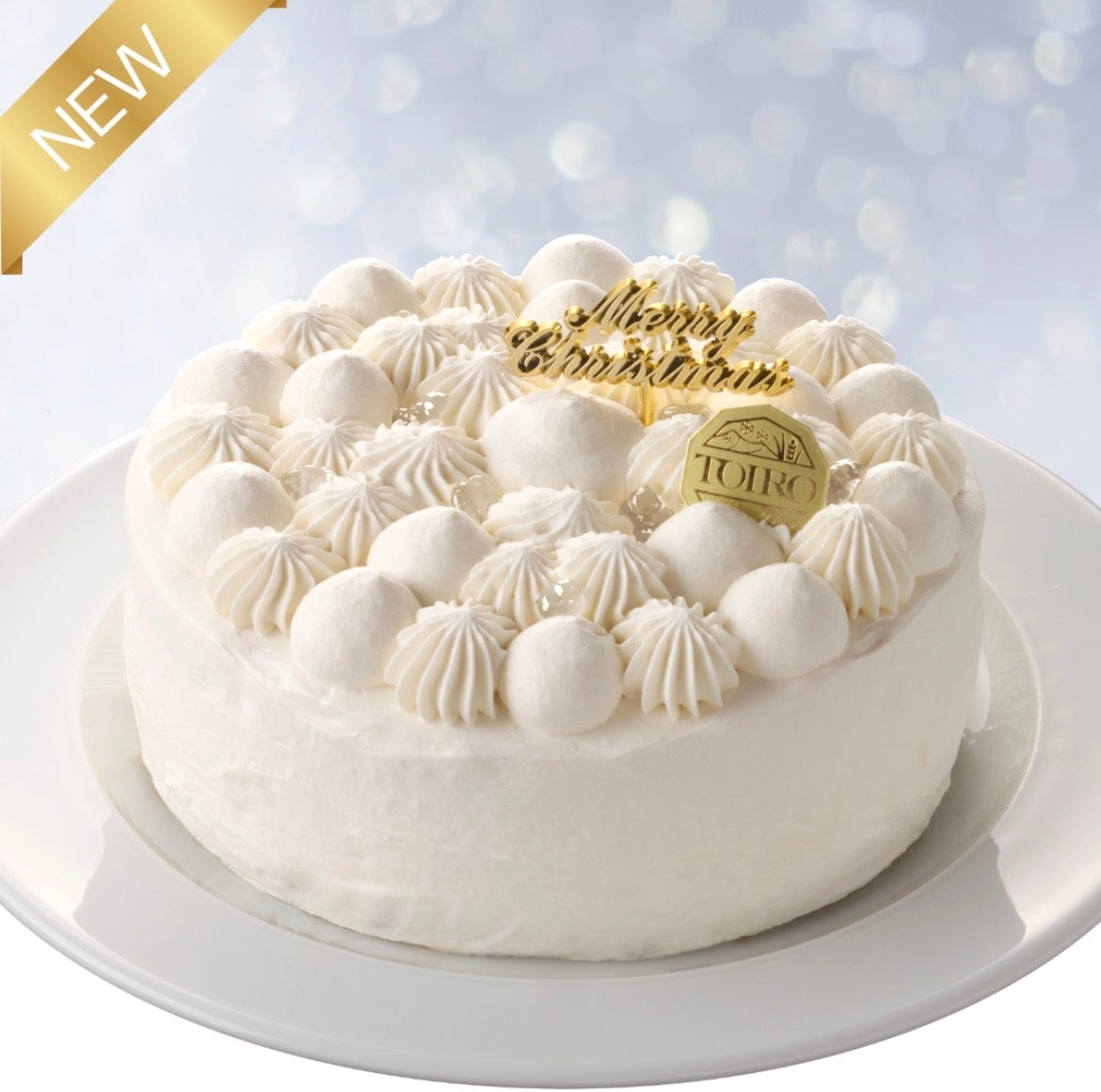 TOIRO Debuts ¥5,500 Snow White Cake in Tokamachi, Niigata