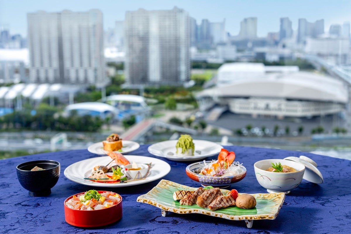 Enjoy a special breakfast on the top floor of the hotel.