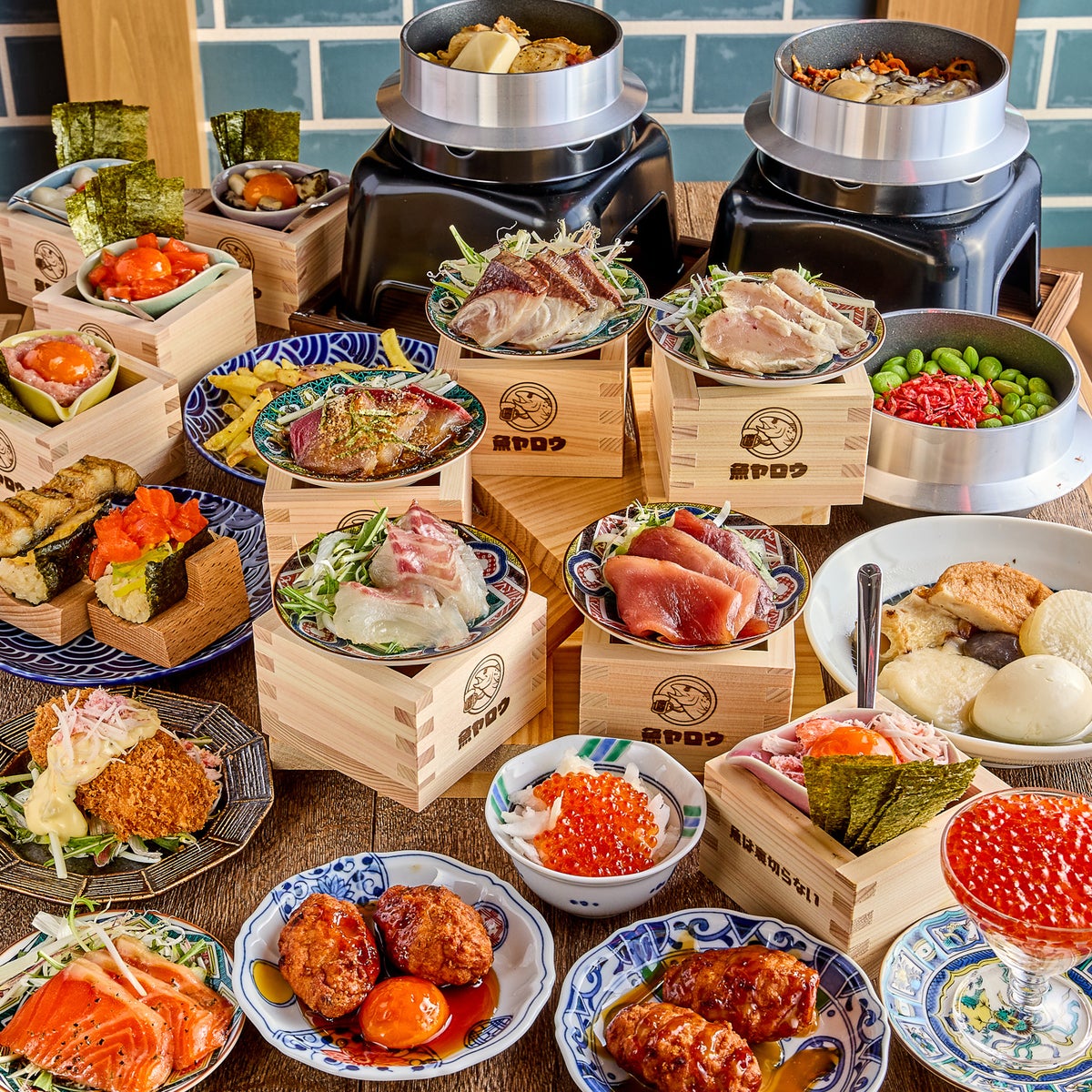 All-You-Can-Eat Seafood from ¥2,480 at Uoyaro in Tokai, Japan