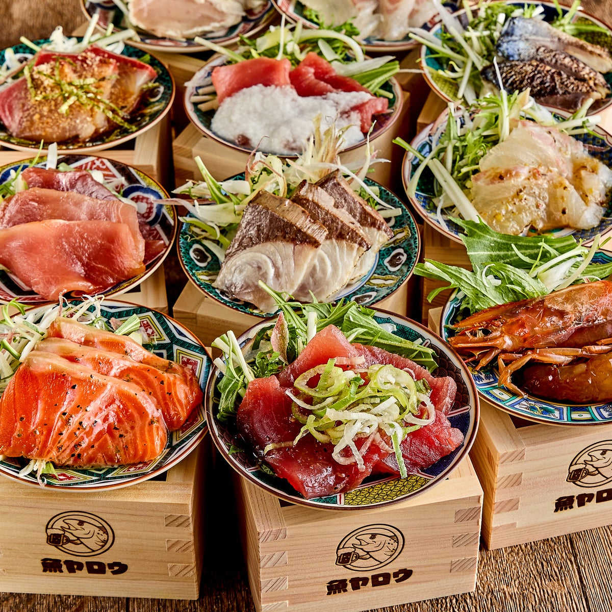 All-You-Can-Eat Seafood from ¥2,480 at Uoyaro in Tokai, Japan