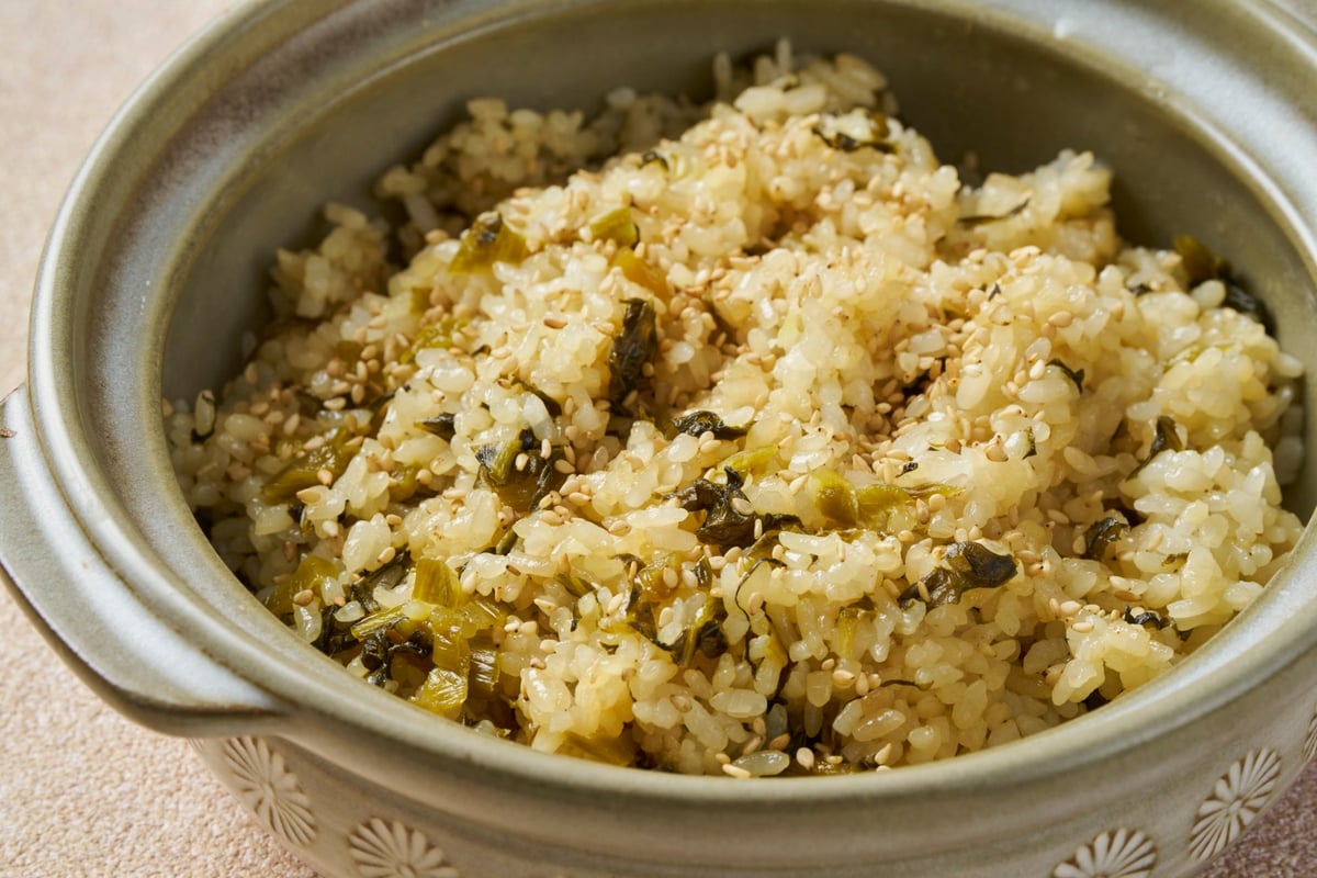 Takana Meshi (Takana Rice) Image — Price not specified.