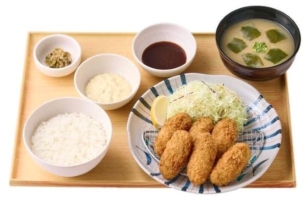 Oysters Fry Set (6 pieces) — ¥1,420 (tax included)