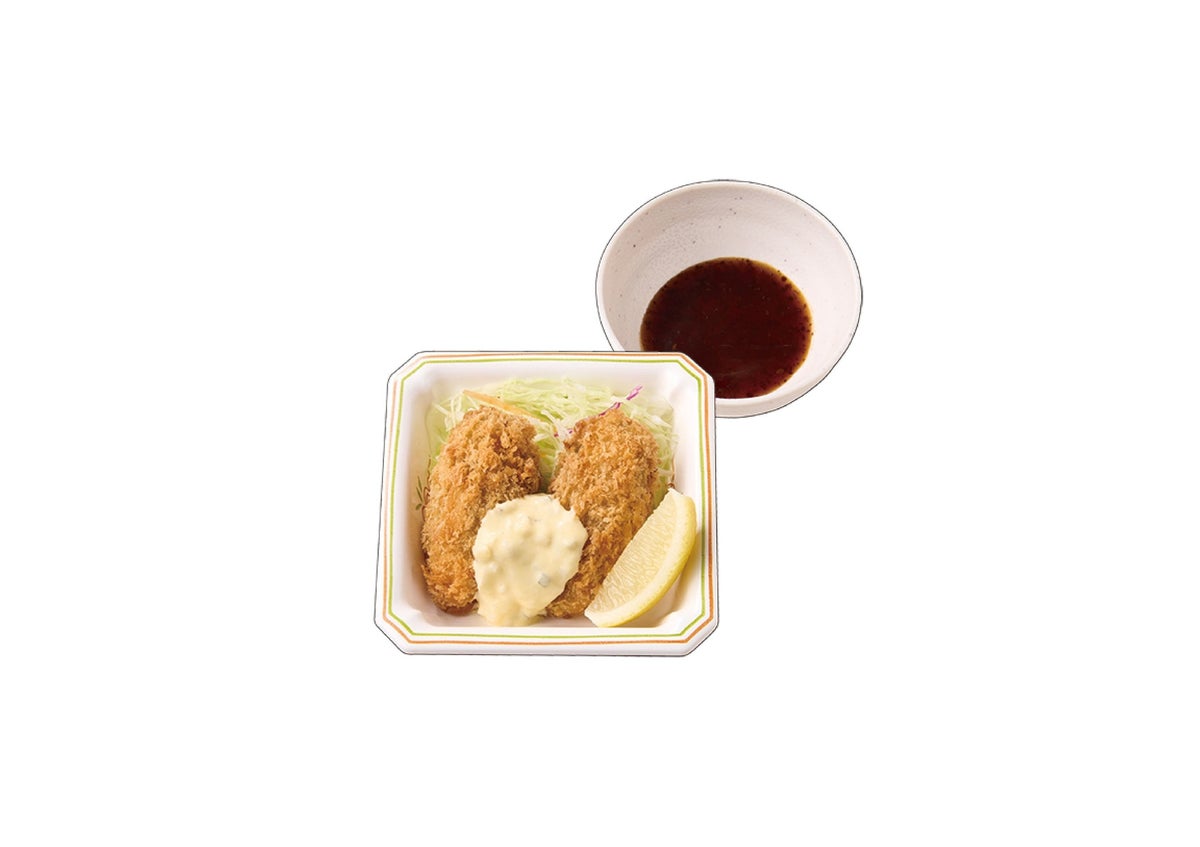 Single Oysters Fry — ¥450 (tax included)