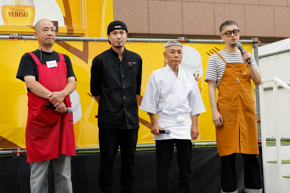 Limited-Quantity Chaen Hojo Beer at YEBISU Grand Prix in Ebisu, Tokyo September 19