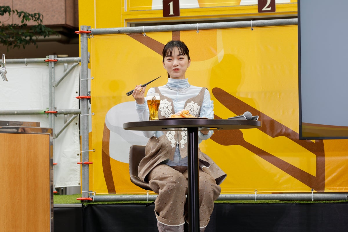 Limited-Quantity Chaen Hojo Beer at YEBISU Grand Prix in Ebisu, Tokyo September 19