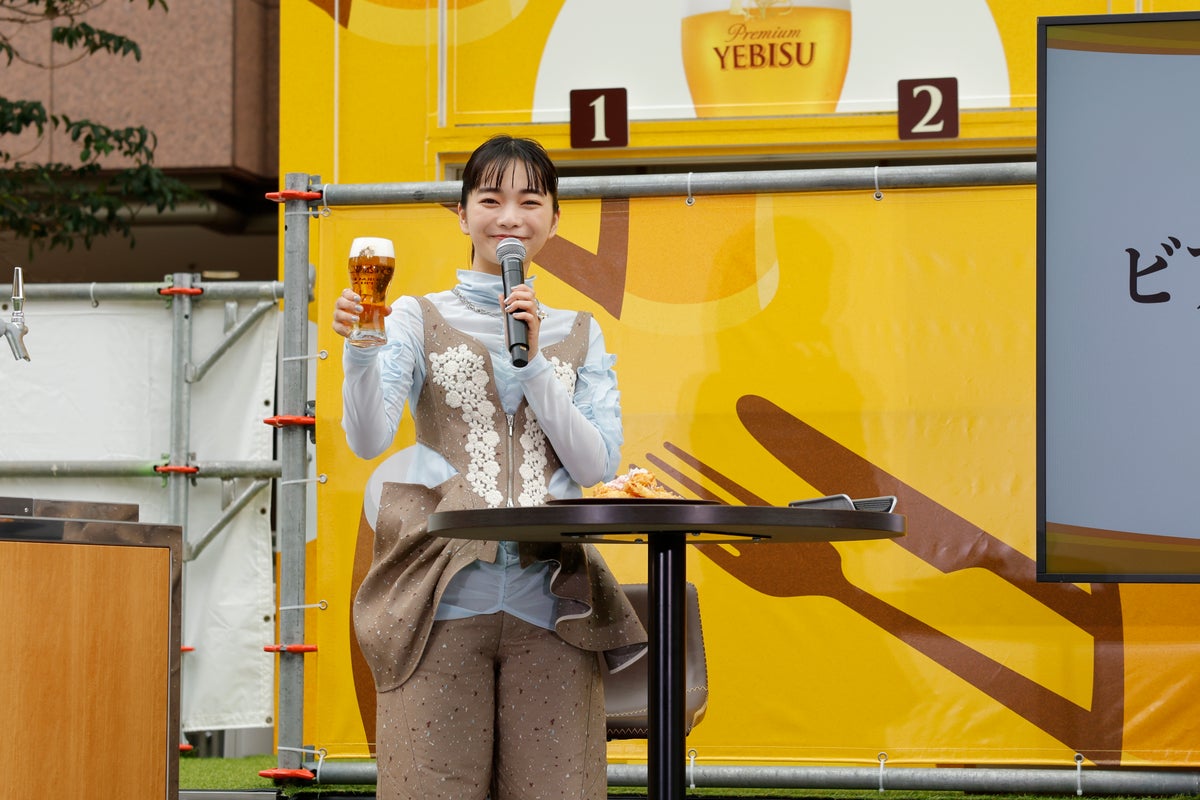 Limited-Quantity Chaen Hojo Beer at YEBISU Grand Prix in Ebisu, Tokyo September 19