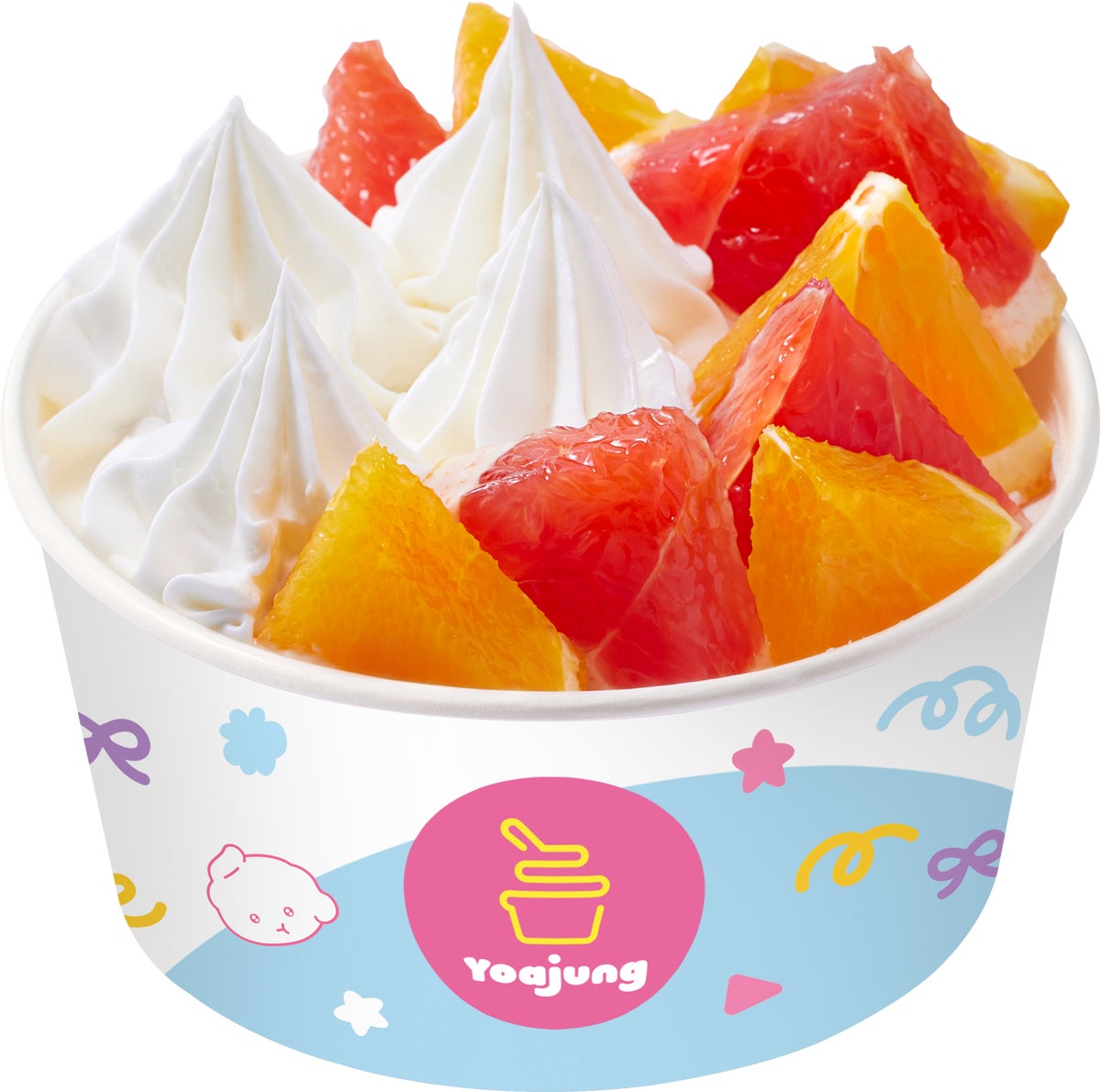 Sweets Grapefruit Combo — ¥1,350 (tax included)