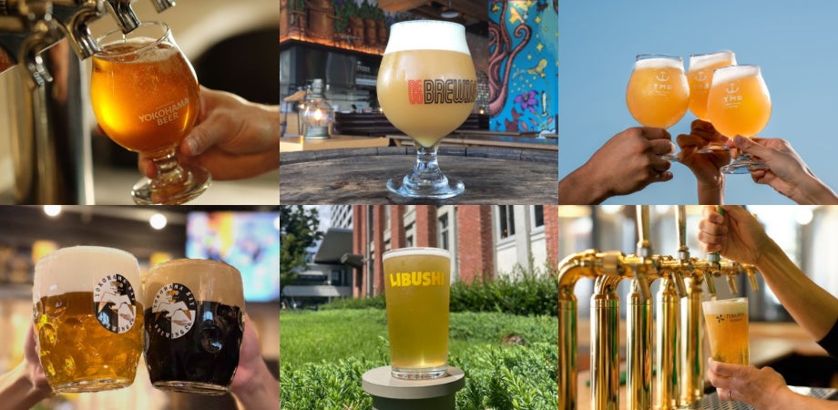 Six craft beer breweries from Yokohama gather!