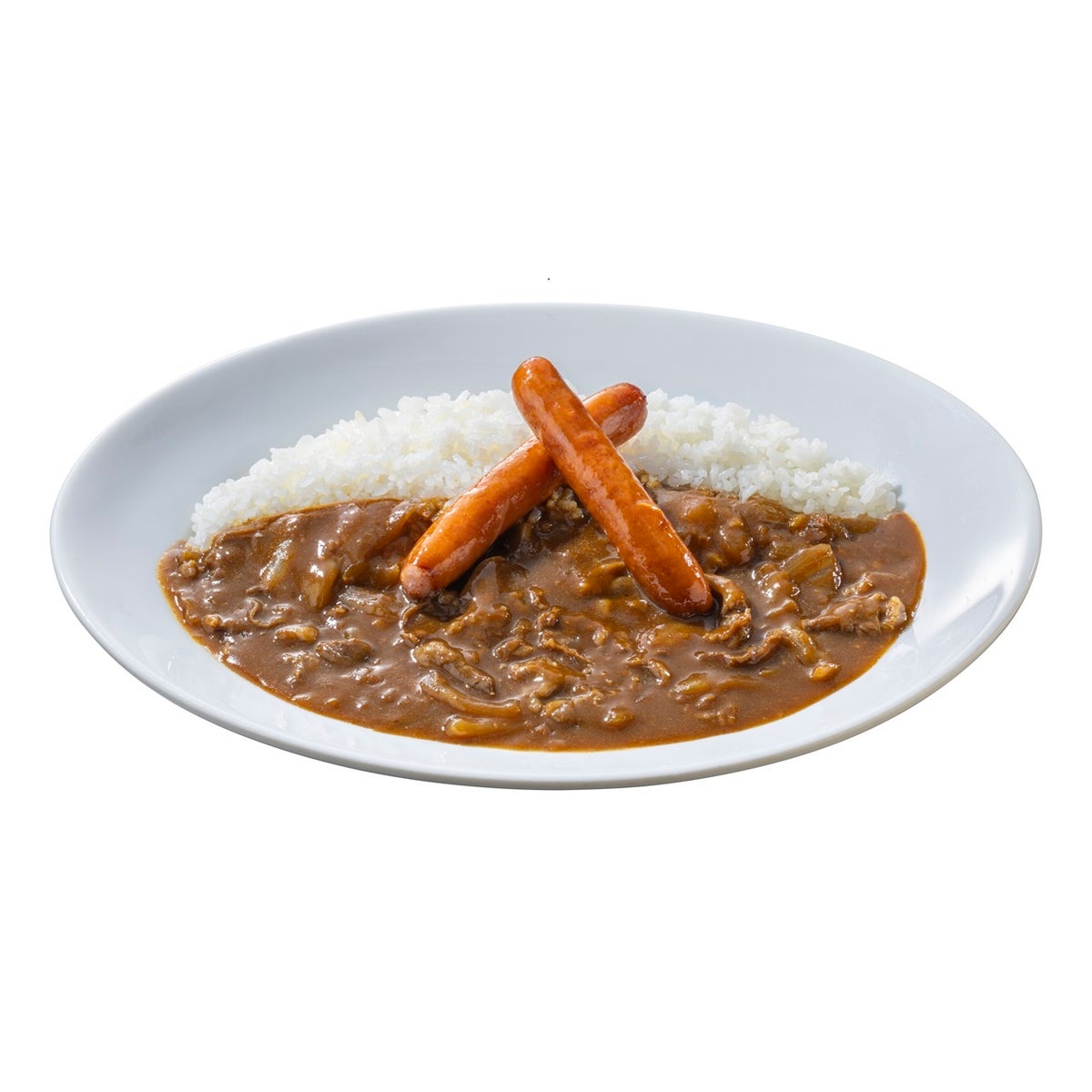 Half Sausage Curry — ¥1,353 (tax included)