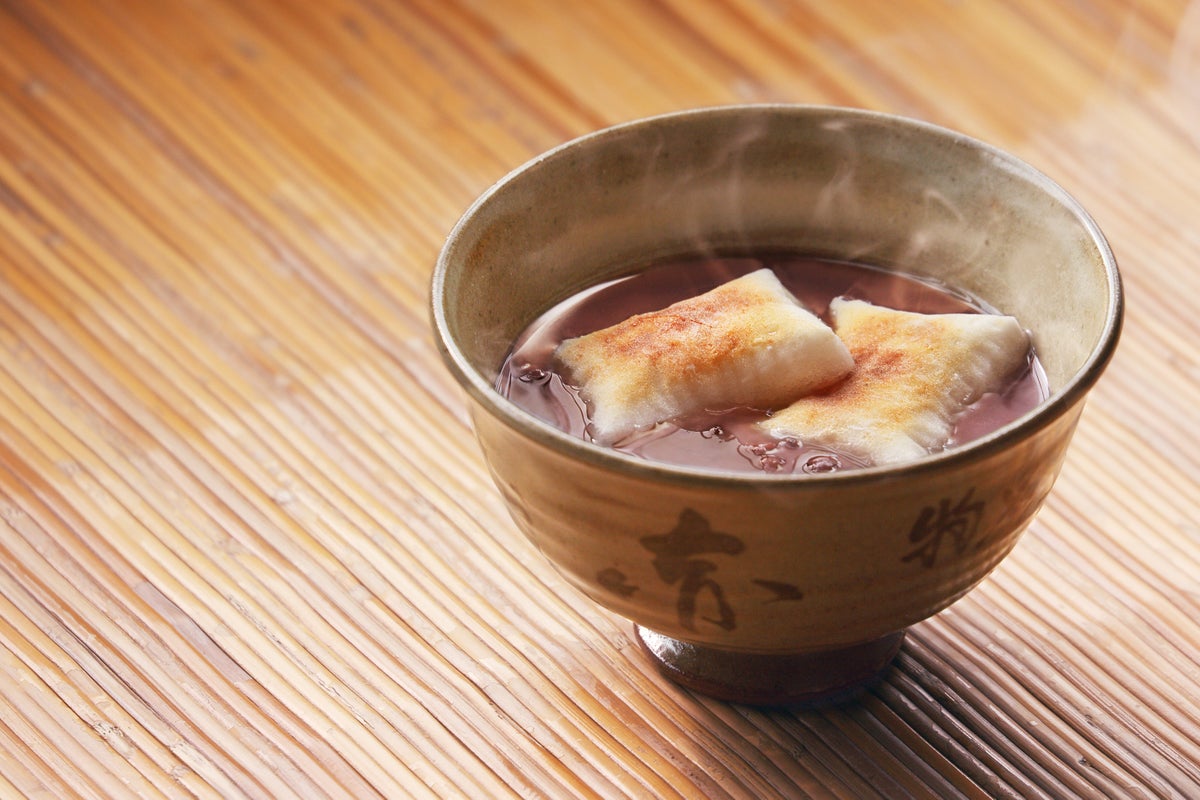 Akafuku's winter limited product, 'Akafuku Zenzai'