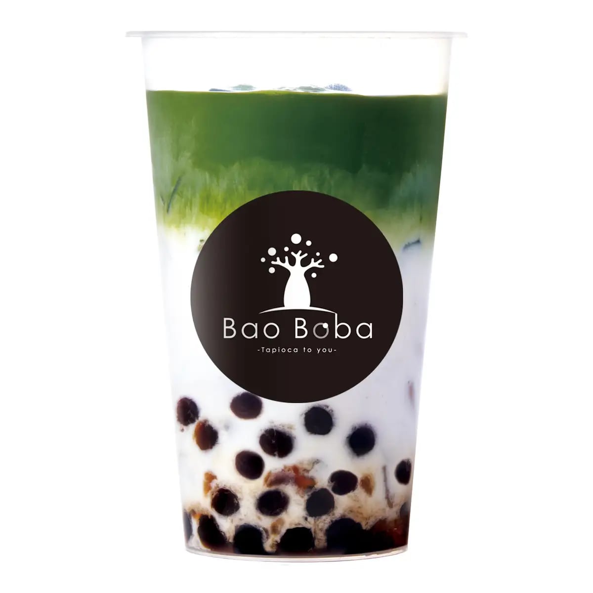 Made with premium matcha, this chewy tapioca drink showcases the tea’s earthy bitterness tempered by the latte’s gentle sweetness. Tapioca Matcha Latte — Regular ¥590 (tax included).