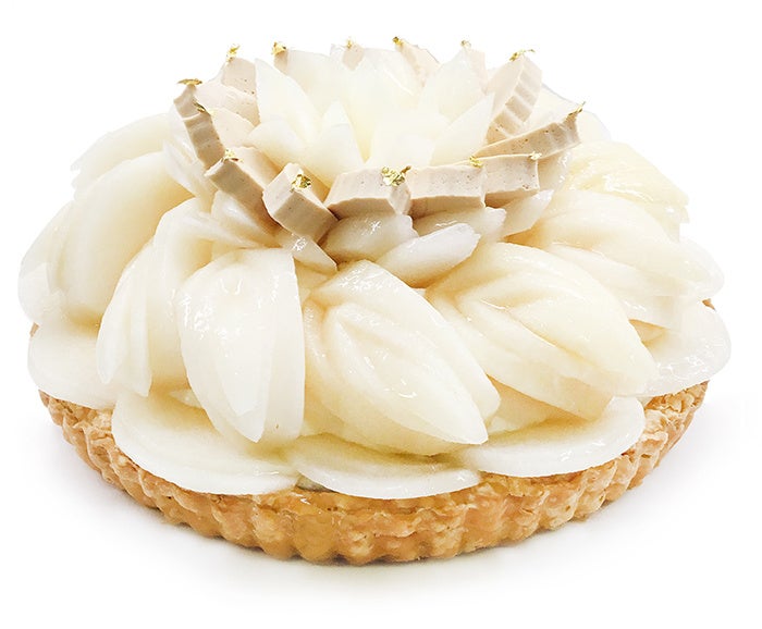 [Funabashi Tobu Store] Chiba Prefecture Funabashi City Daikin-en-grown Pear 'Amata' and Tea Mousse Cake — ¥1,200 (tax included)