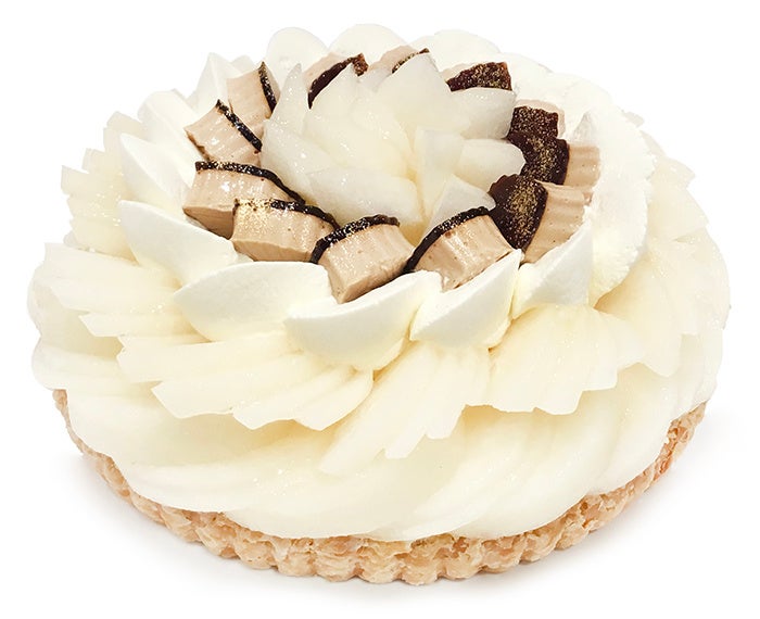 [Fukuya Hiroshima Station Store Limited] Hiroshima Prefecture Mihara City Kuwada Farm-grown Pear and Coffee Mousse Cake — ¥1,300 (tax included)