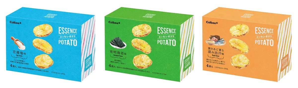 <Nationwide Sale> 'Essence Potato Hanamozu Shoyu/Ariake Sea Nori/Deep Dashi with Yakiago Aroma'
