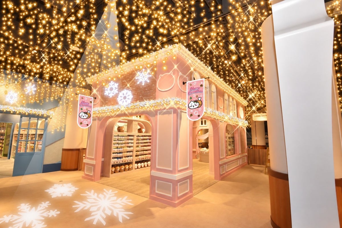 Chiikawa Park Adds Christmas Decor and Special Greetings in Tokyo From Nov. 20 December 1