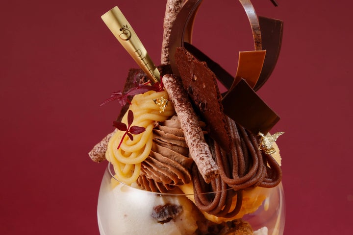 ¥2,460 Purple Sweet Potato Parfait at DE LIMMO, Tokyo From September 1