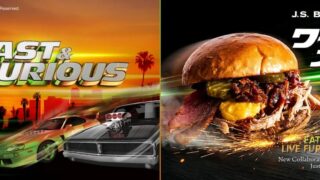 Fast & Furious x J.S. BURGERS CAFE Burgers Arrive in Japan From Nov 5