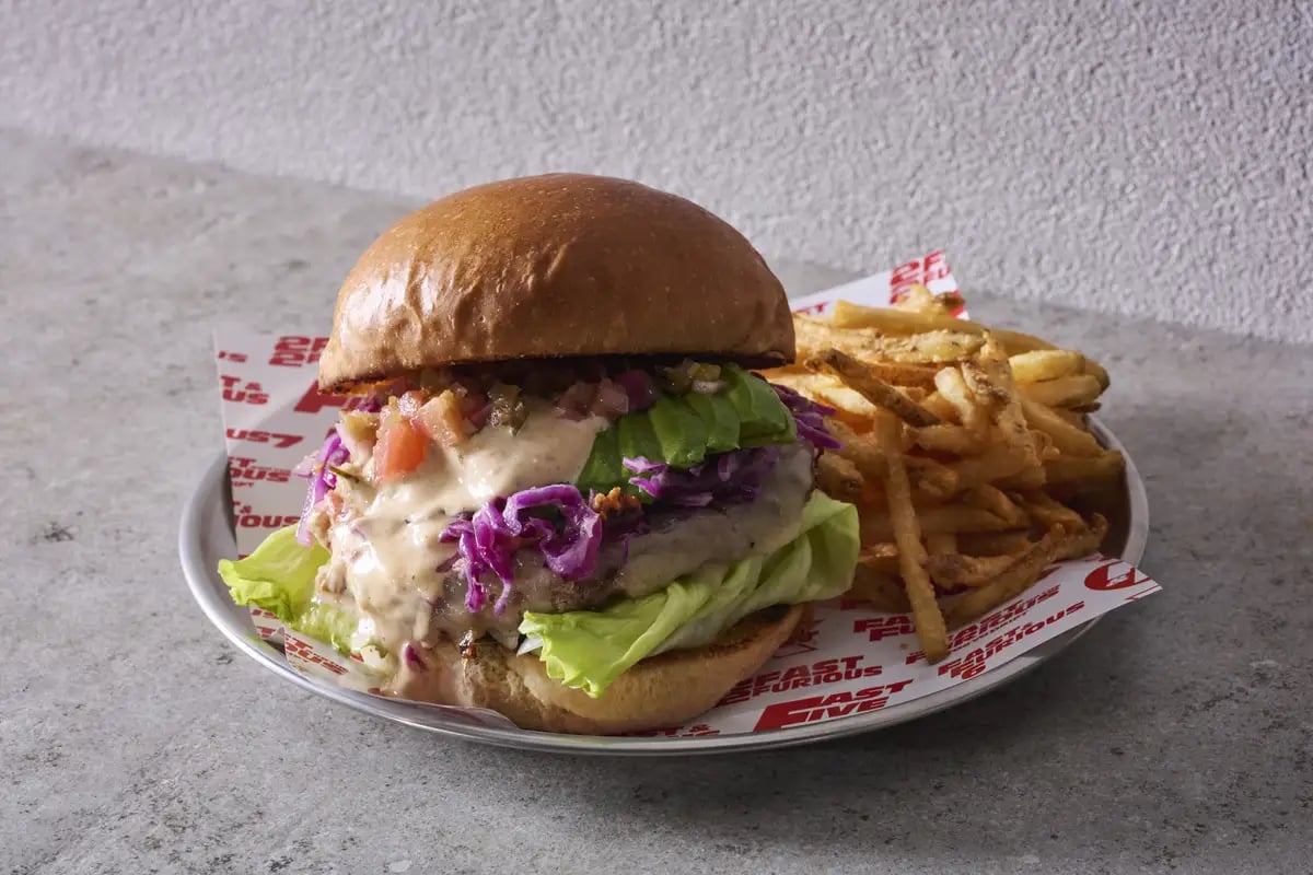 Fast & Furious x J.S. BURGERS CAFE Burgers Arrive in Japan From Nov 5