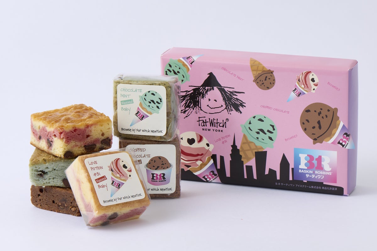 Fat Witch New York x Baskin-Robbins Brownie Set, ¥2,592 From Oct 3