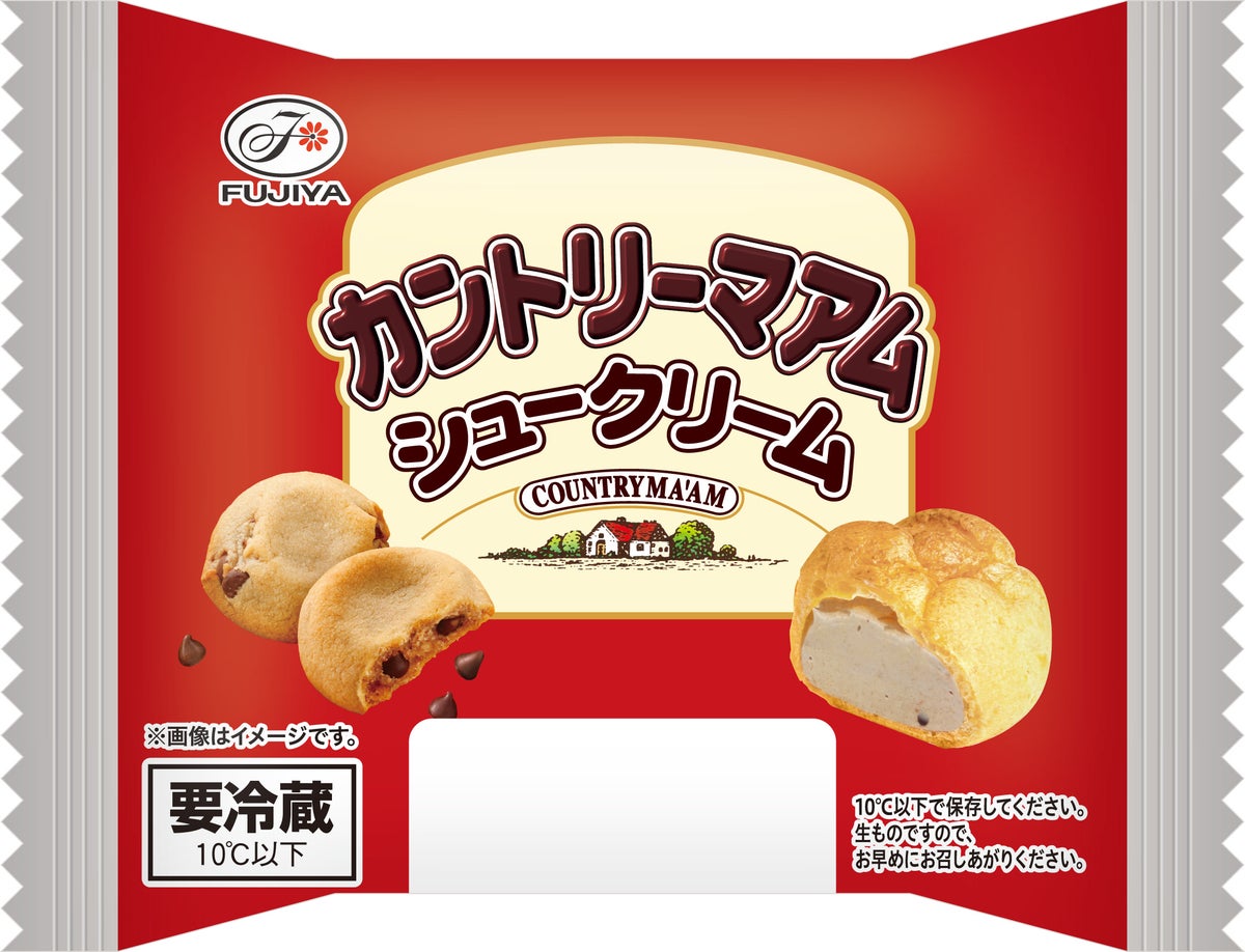 Country Ma'am Cream Puff — ¥108 (tax included)