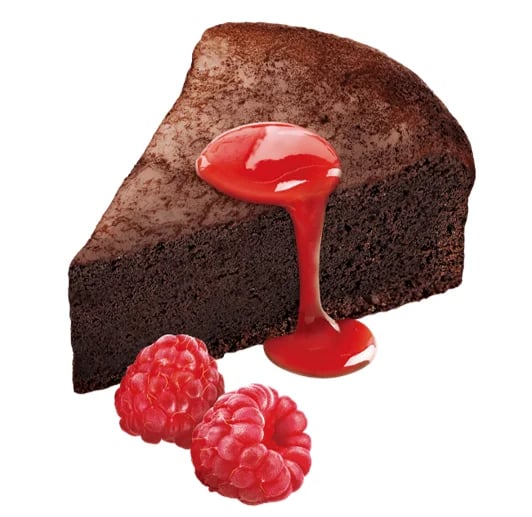 Key Point 3: A raspberry sauce that elevates the chocolate's flavor. The sauce uses raspberries with a strong fruity presence and acidity that can hold their own against ice cream and chocolate coating. The formulation has been adjusted to accentuate the tartness, delivering a refined sweet-tart finish that remains appealing to the very end. Original price — ¥373 (tax included).