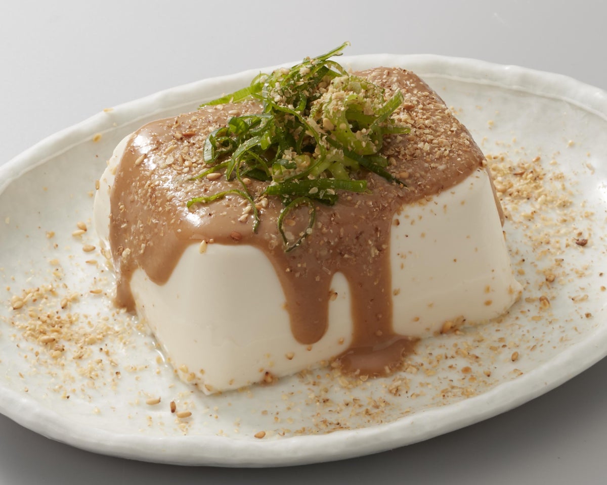 Rich and savory Goma Yako (tofu)