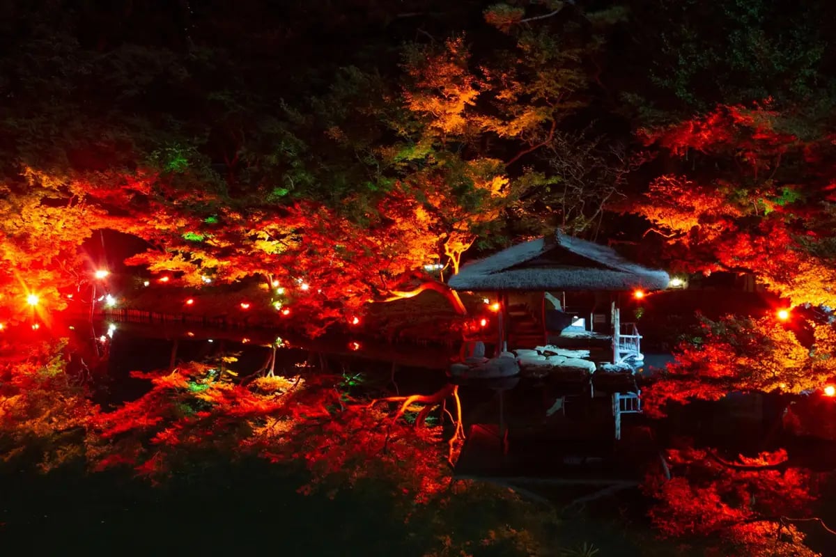 Free Light-Up: Happo-en’s TOKYO RED GARDEN 2026 in Tokyo, Nov 27–Dec 6 November 27