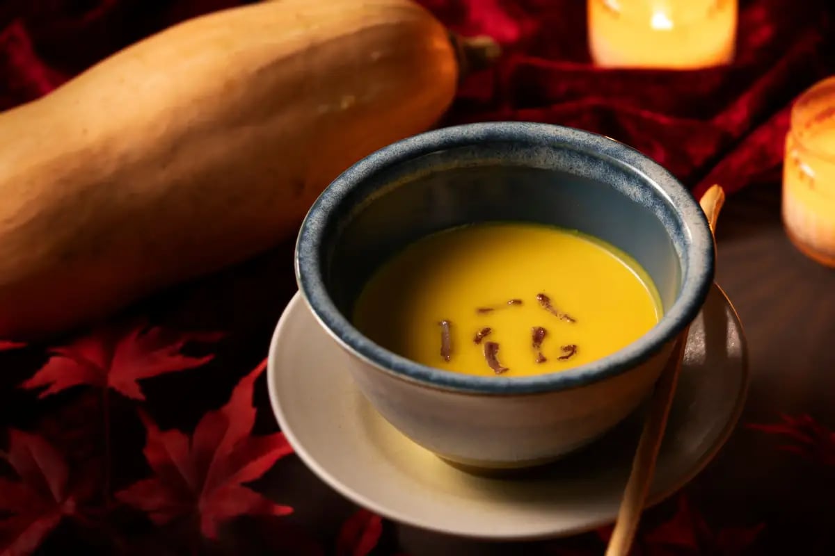 Butternut squash potage.